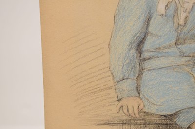 Lot 401 - Ethel Porter Bailey (British,1872-1944) - Colour chalk - 'Master Geoffrey Harmsworth'