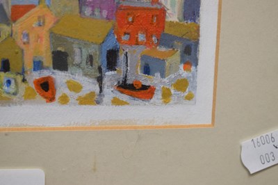 Lot 422 - Jean Rees ARWA (1914-2004) - Two harbour studies