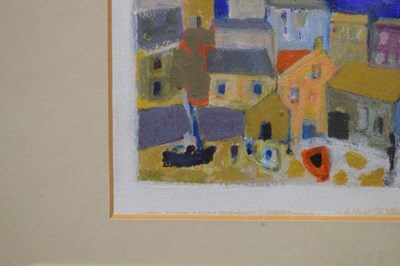 Lot 422 - Jean Rees ARWA (1914-2004) - Two harbour studies