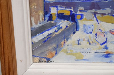 Lot 422 - Jean Rees ARWA (1914-2004) - Two harbour studies