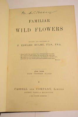 Lot 409 - F. Edward Hulme - 'Familiar Wild Flowers' - Seven volumes, and 'The Art of Flower Painting'