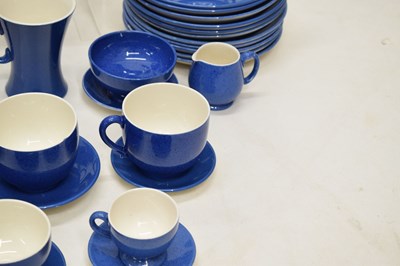 Lot 384 - Moorcroft - Collection of powder-blue dinner wares