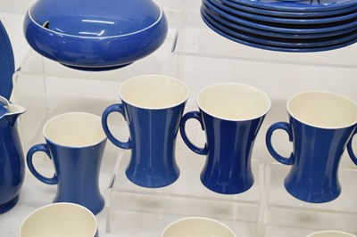 Lot 384 - Moorcroft - Collection of powder-blue dinner wares