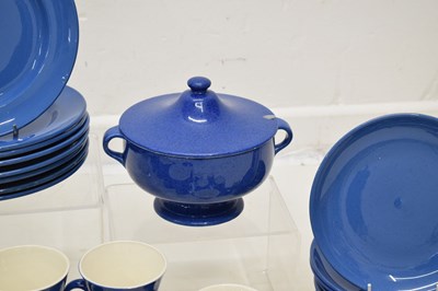 Lot 384 - Moorcroft - Collection of powder-blue dinner wares