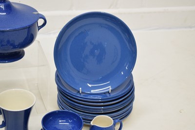 Lot 384 - Moorcroft - Collection of powder-blue dinner wares