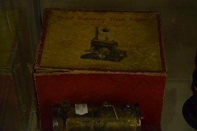 Lot 370 - Latima productions plane model L.5. stationary steam engine