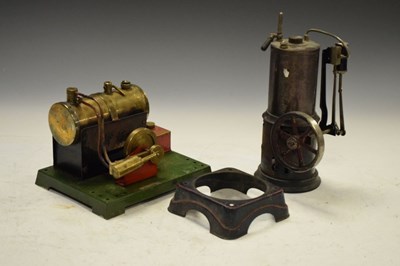 Lot 370 - Latima productions plane model L.5. stationary steam engine
