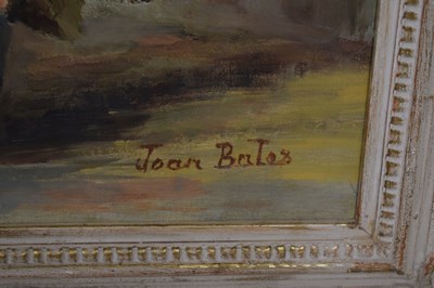 Lot 465 - Joan Bates (20th century) - Oil on canvas - Still life of roses