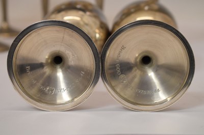 Lot 150 - Set of eight silver goblets commemorating the 600th Anniversary of Bristol