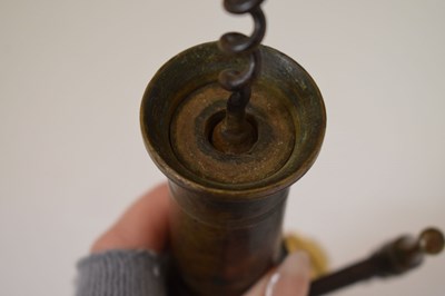 Lot 216 - 19th century corkscrew of Thomason type