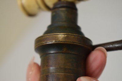 Lot 216 - 19th century corkscrew of Thomason type