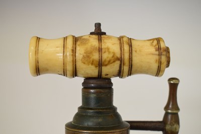 Lot 216 - 19th century corkscrew of Thomason type