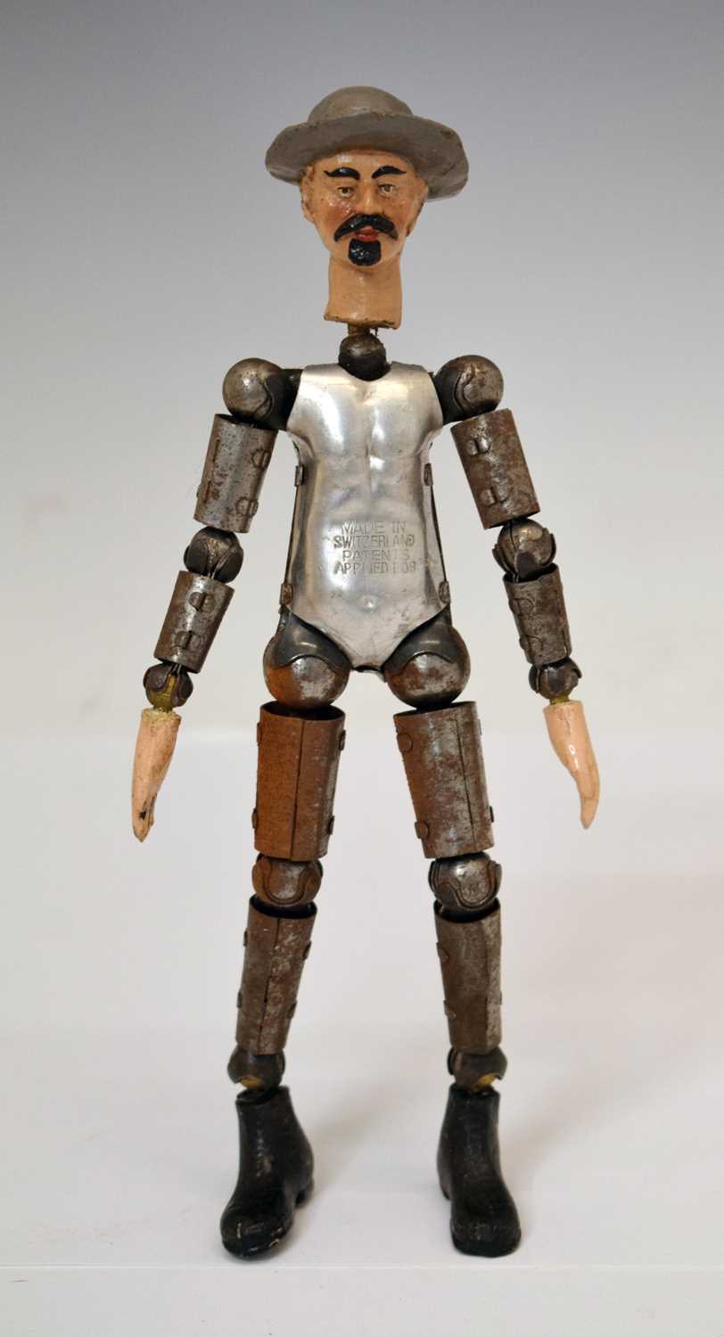 Lot 224 - 'Saba' metal articulated figure by Bucherer, Switzerland