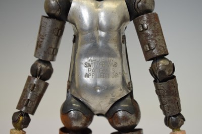 Lot 224 - 'Saba' metal articulated figure by Bucherer, Switzerland