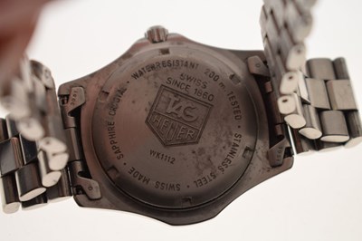 Lot 96 - Tag Heuer - Gentleman's Professional stainless steel bracelet watch, model 2000