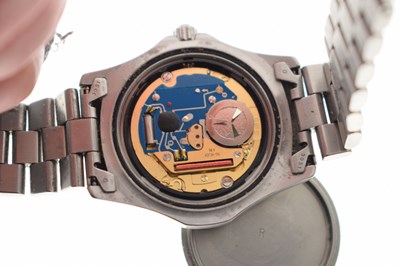 Lot 96 - Tag Heuer - Gentleman's Professional stainless steel bracelet watch, model 2000