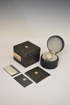 Lot 96 - Tag Heuer - Gentleman's Professional stainless steel bracelet watch, model 2000