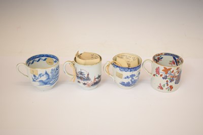 Lot 322 - Group of 18th century and later blue and white porcelain