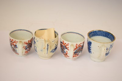 Lot 322 - Group of 18th century and later blue and white porcelain