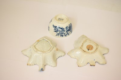 Lot 322 - Group of 18th century and later blue and white porcelain