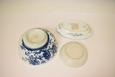 Lot 322 - Group of 18th century and later blue and white porcelain