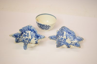 Lot 322 - Group of 18th century and later blue and white porcelain