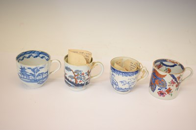 Lot 322 - Group of 18th century and later blue and white porcelain