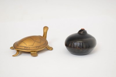 Lot 683 - Japanese Minogame with crystal ball