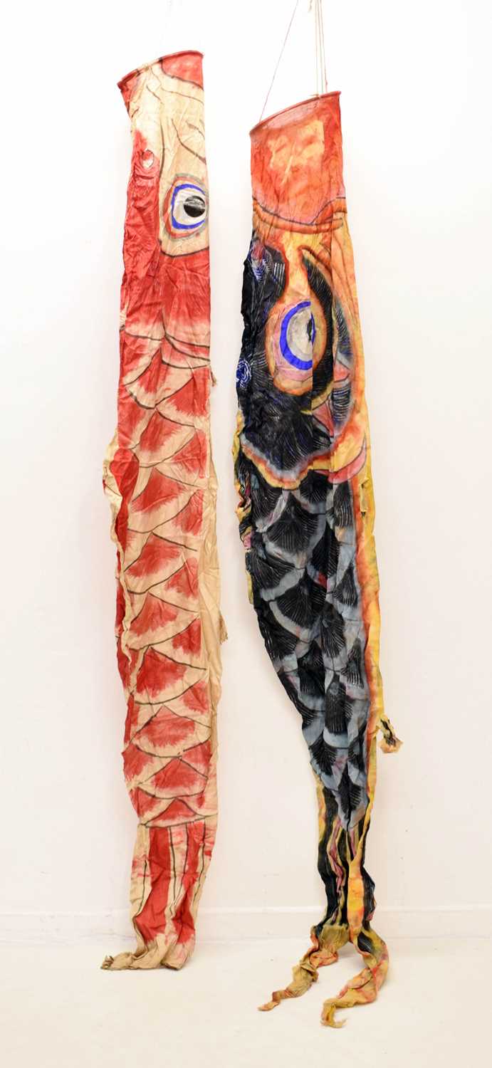 Lot 570 - Two Japanese early 20th century kites