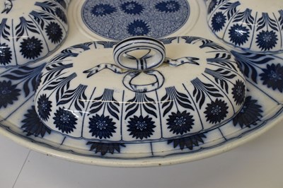 Lot 302 - Late Victorian Minton table centre or 'Lazy Susan'