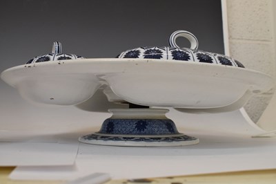 Lot 302 - Late Victorian Minton table centre or 'Lazy Susan'