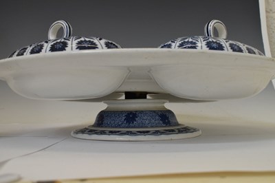 Lot 302 - Late Victorian Minton table centre or 'Lazy Susan'