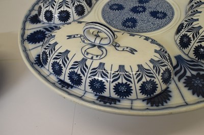 Lot 302 - Late Victorian Minton table centre or 'Lazy Susan'