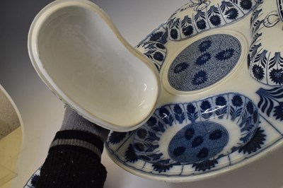 Lot 302 - Late Victorian Minton table centre or 'Lazy Susan'