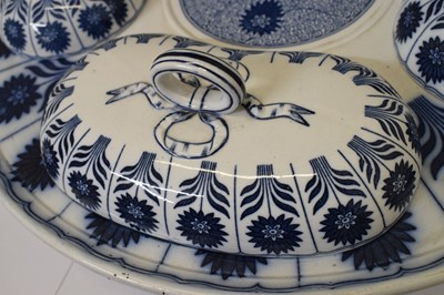 Lot 302 - Late Victorian Minton table centre or 'Lazy Susan'