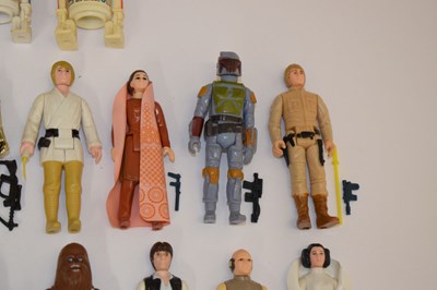 Lot 556 - Star Wars - Group of thirty-five late 1970s / early 80s action figures