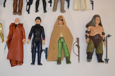 Lot 556 - Star Wars - Group of thirty-five late 1970s / early 80s action figures