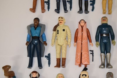 Lot 556 - Star Wars - Group of thirty-five late 1970s / early 80s action figures