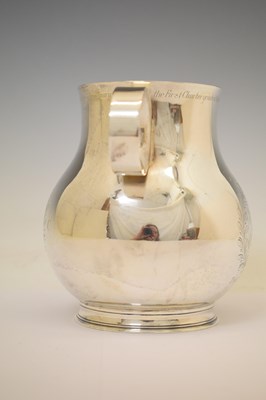Lot 143 - George V silver replica of the Chetwin Cup