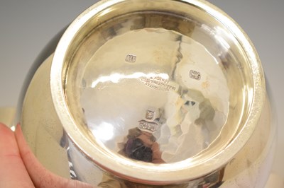 Lot 143 - George V silver replica of the Chetwin Cup