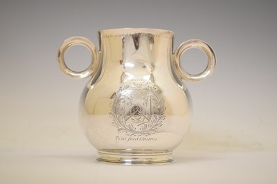 Lot 143 - George V silver replica of the Chetwin Cup