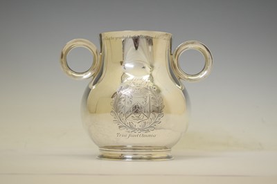 Lot 143 - George V silver replica of the Chetwin Cup