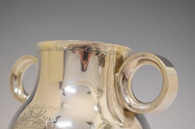 Lot 143 - George V silver replica of the Chetwin Cup