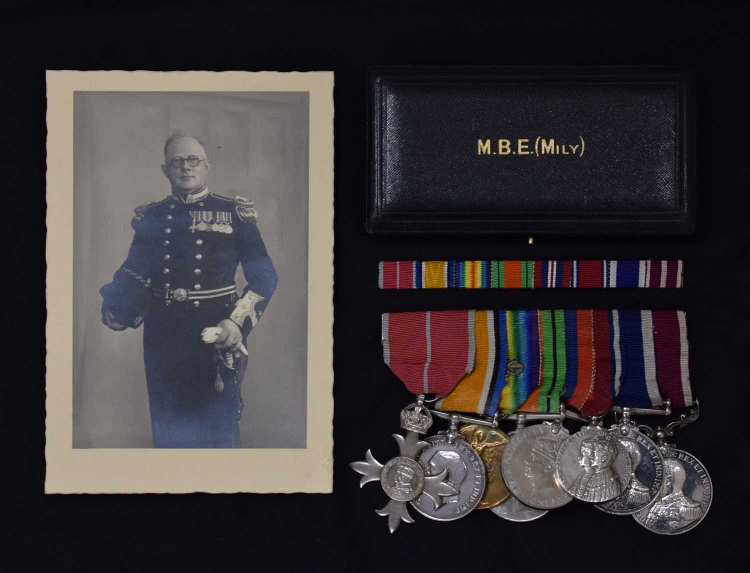 Lot 181 - British medal group awarded to Paymaster Lieutenant, Francis Henry Stevens