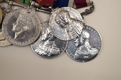Lot 181 - British medal group awarded to Paymaster Lieutenant, Francis Henry Stevens