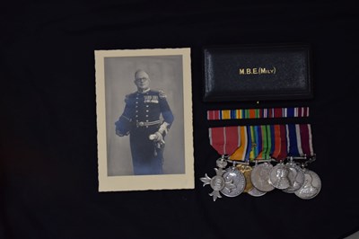 Lot 181 - British medal group awarded to Paymaster Lieutenant, Francis Henry Stevens