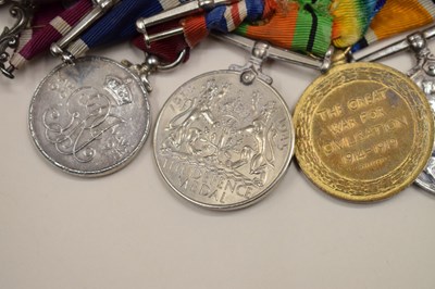 Lot 181 - British medal group awarded to Paymaster Lieutenant, Francis Henry Stevens