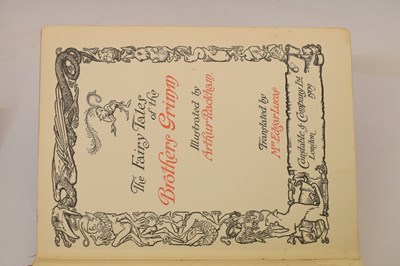 Lot 442 - 'Grimm's Fairy Tales' ills. Arthur Rackham, with 'Fairy Tales by Hans Andersen' ills. Kay Nielsen