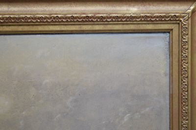 Lot 448 - Attributed to James Baker Pyne (British, 1800-1870) - Oil on canvas - Glastonbury