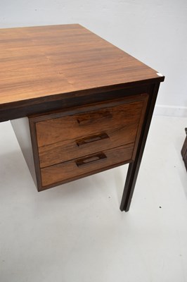 Lot 488 - 1970s Scandinavian (probably Danish) writing table or desk